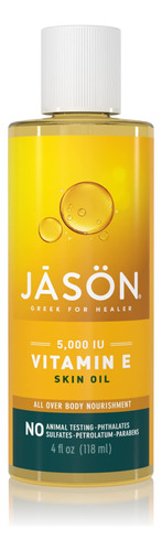 Aceite Para La Piel Jason Vitamina E, 5000 Ui, Nutrición Cor