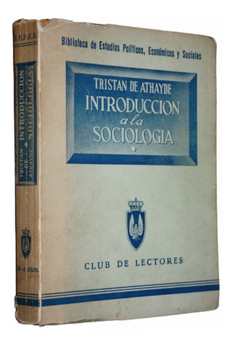 Introducción A La Sociología - Tristán De Athayde