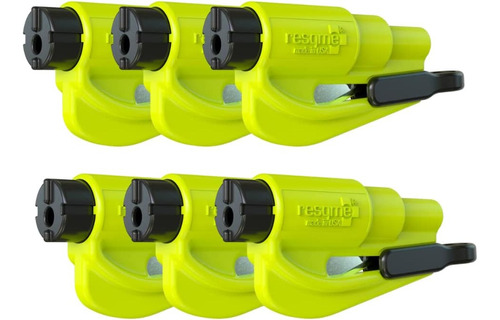 Resqme (6 Pack ) Llavero Auto Original Herramienta Escape