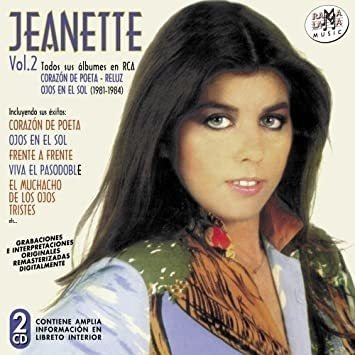 Jeanette Vol 2 Todos Sus Albumes En Rca 1981-1984  Cd X 2