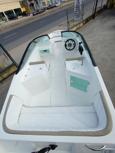 Lancha 19 Pés Rs 190 Com Motor Mercury 60 Hp 4 Tempos 0km