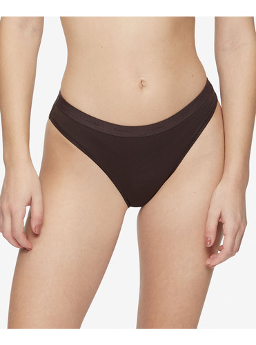 Calzón Bikini Body Natural Negro Calvin Klein Mujer