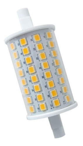 Lampara Led Reemplazo Cuarzo 118mm Interelec 15w R7s Calido