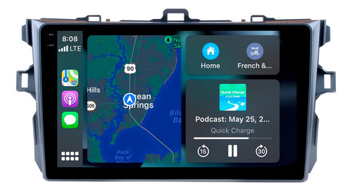 Central Multimedia Toyota Corolla (2009 A 2013) Android 14 Toyota Corolla 2009 A 2014
