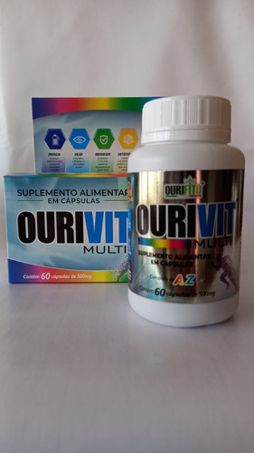 Ourifito Ourivit Multi Az 500mg C/ 60cps Vitamina