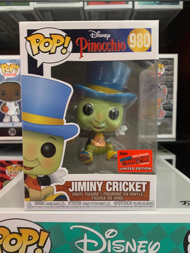 Funko Pop Pinocho Pepe Grillo Nycc (Usado)