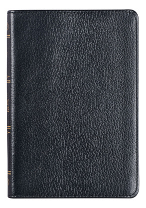 Libro Kjv Compact Bible Black Full Grain Leather - 