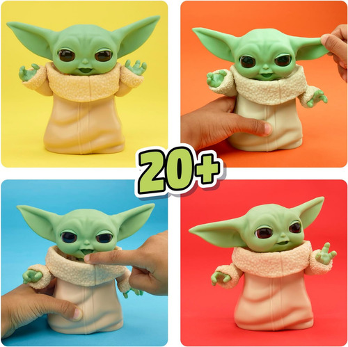 Figura Star Wars Grogu Mixin' Moods Con Expresiones