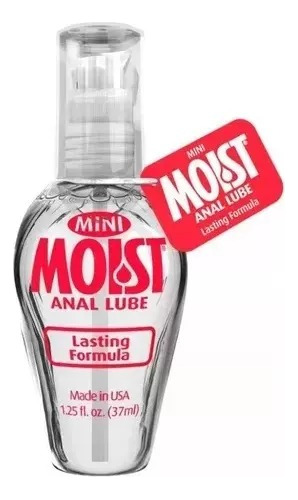 Mini Lubricante Moist Anal Lube De 37 Ml