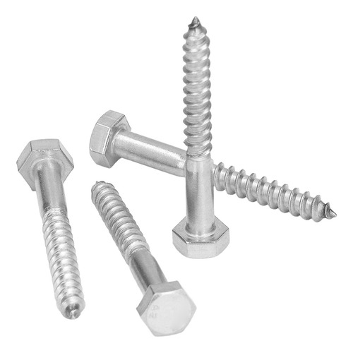 Tornillo Autorroscante Para Madera, Acero Inoxidable 304, Me