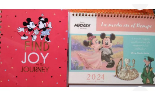 Agenda 2024 Mickey & Minnie  Pack  Calendario Disney 2024