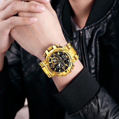 Reloj Deportivo Multifuncional Impermeable, Colorido, Multif
