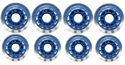 Ruedas De Hockey Indoor Hilo Set 4-72mm 4-80mm 78a