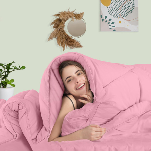 Edredón De Confort Utopia Bedding, Edredón Acolchado Con