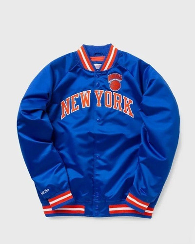 Jaqueta Colegial Americana New York Knicks Mitchell & Ness