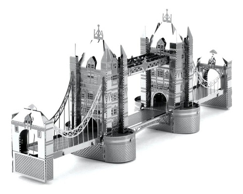 3d Metal - Mini Puzzle Armable Diseño Puente De Londres