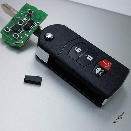 Llave Control Chip Mazda 3 Mazda 6 2005 2006 2007