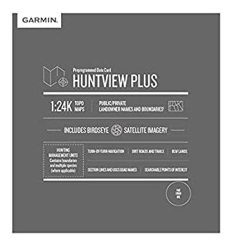 Garmin Huntview Plus, Tarjetas Microsd Precargadas Con Unida