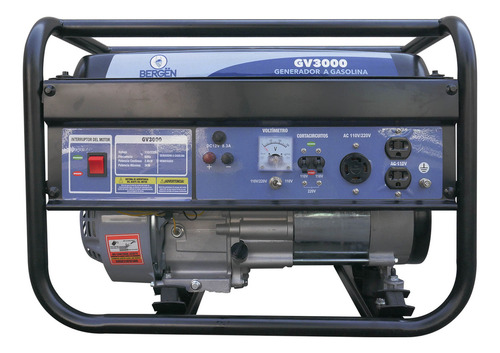 Generador De Corriente 4 T Bergen 3000w C/motor Gas. 7hp