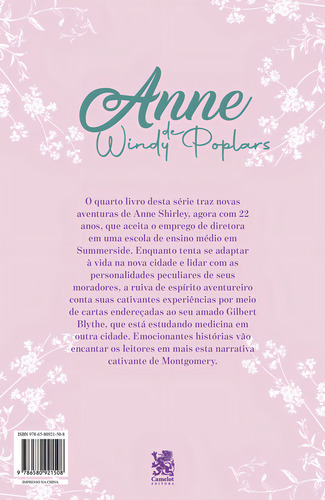 Anne de Windy Poplars Editora Camelot Editora