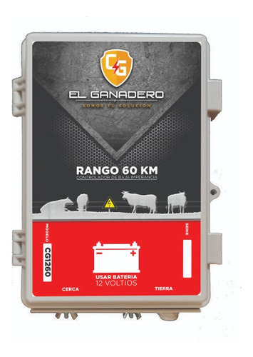 Cerco Eléctrico Ganadero (60 Km) A Batería 