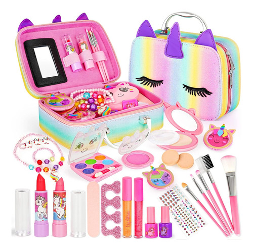 Kit De Maquillaje De Unicornio Para Niñas