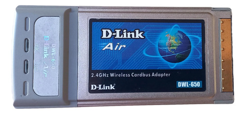 Tarjeta Wifi Pcmcia D-link Dwl-650 Carbus Inalambrica