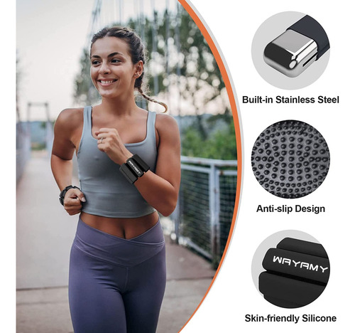 Pesas De Tobillo Ajustables Para Fitness, Polainas Para