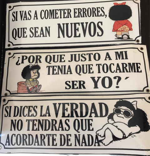 Chapas Mafalda (Usado)