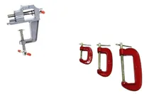 Comprar Set De  Mini Morsa + 3 Prensas G Para Modelismo Plástico