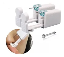 Comprar 2 Pistolas Perforadoras Nariz Con Piercing Acero Quirurgico