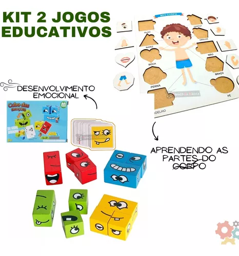 Kit educativo brinquedos e jogos pegagogicos aprendendo idiomas e