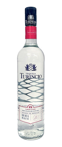 Tequila Turincio Blanco Sabor Lychee 1 L.