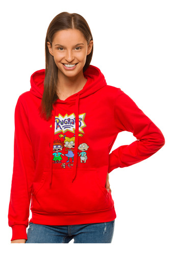 Buzo Hoodie Capota Rugrats Tomy Angélica Carlitos Retro  M