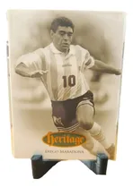 Comprar Carta Diego Maradona Futera Heritage Numerada