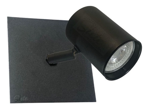 Imagen 2 de 7 de Aplique Spot Direccionable 1 Luz Dicro Led De Pared / Techo