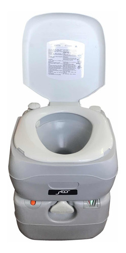 Inodoro Químico Portátil 22 Lts C/ Piston + Liq. Dis X2 Sear