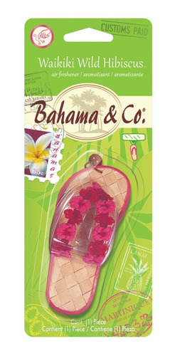 Perfume Aromatizador Para Auto Ojota Sandalia Bahama & Co