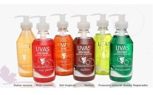 Uvas Jabón Liquido 250 Ml Uvas