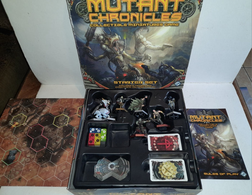 Mutant Chronicles Juego De Mesa Fantasy Flight Incompleto (Usado)