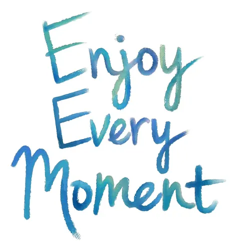 Wallpops! Wallpops Enjoy Every Moment - Cita De Pared De 17.