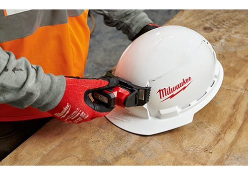 Imagen 7 de 9 de Casco Rigido Seguridad Ventilado Logo Ch Milwaukee 48731001