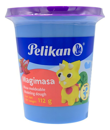 Masa Moldeable Pelikan Magimasa, Bote/112g Color Morado