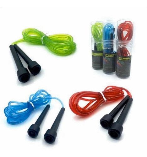Imagen 1 de 2 de Soga De Saltar Md Pvc Gym Fitness Boxeo Entrenamiento