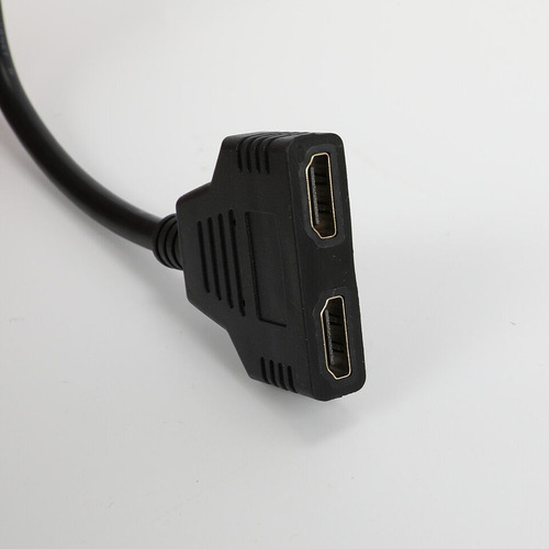 Splitter Hdmi 1x2 / 1 Macho X 2 Hembras Cable Adaptador