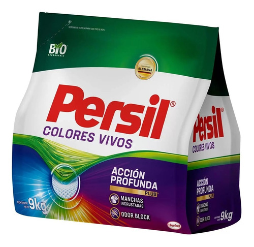 Detergente Polvo Persil Para Ropa De Color De 9 Kg