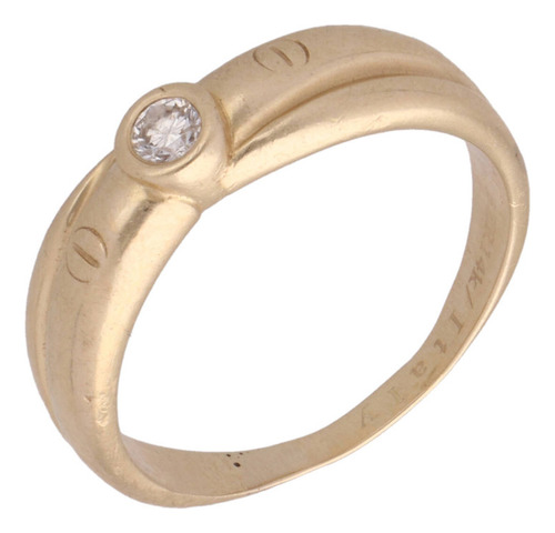 Anillo De 14k Oro Amarillo, 3.4 Gramos