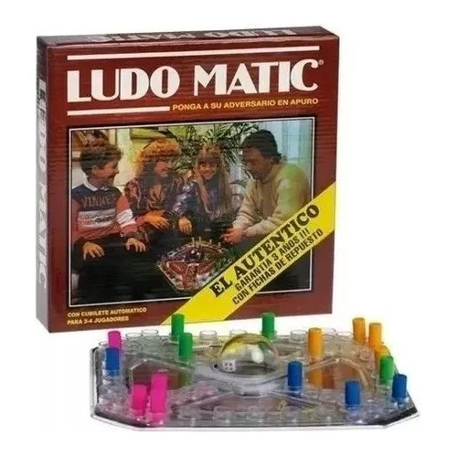 Juego De Mesa Ludo Matic Original Habano 