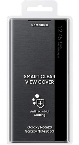 Flip Case Galaxy Note 20 Normal Clear View Cover En Stock!!