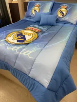 Comprar Edredon Matrimonial De Real Madrid De Barcelona Y Otros.